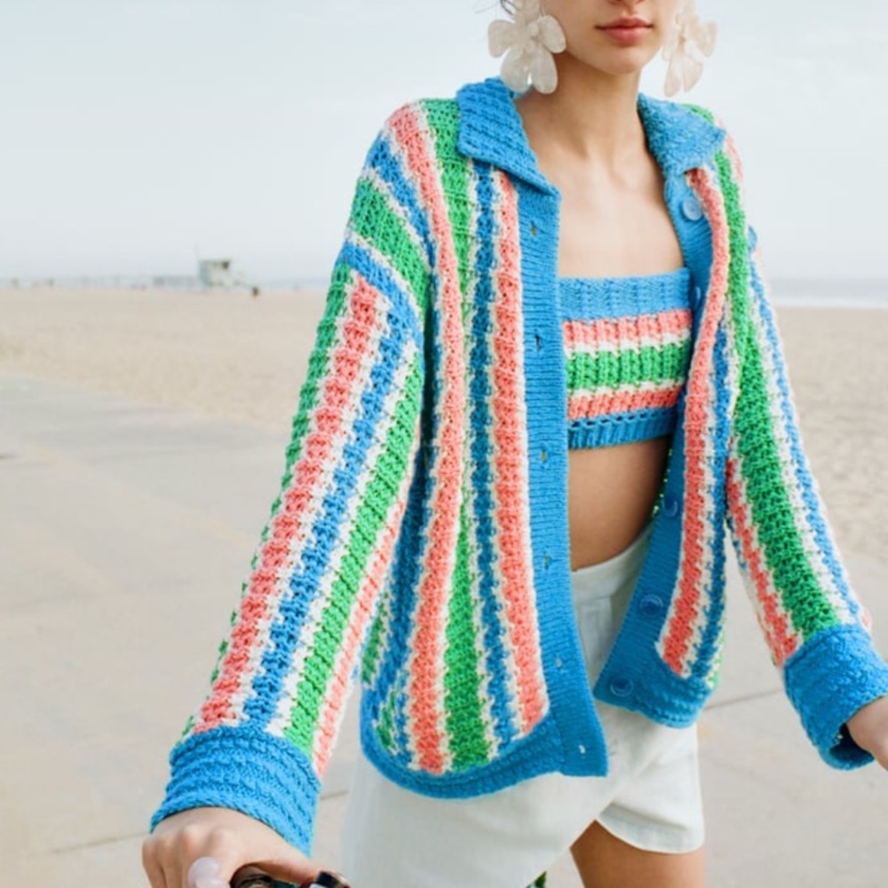 ZARA Knit Crop Top - Picture 5 of 6